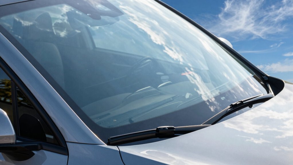 fix curved windshield tilt