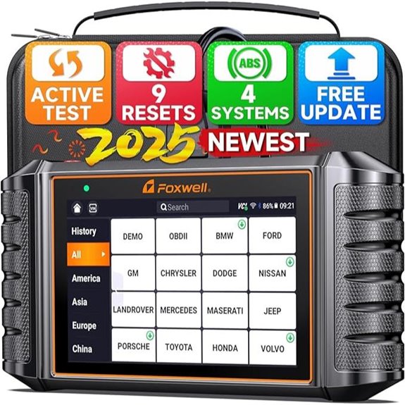 FOXWELL NT716 OBD2 Scanner with Bidirectional Functions