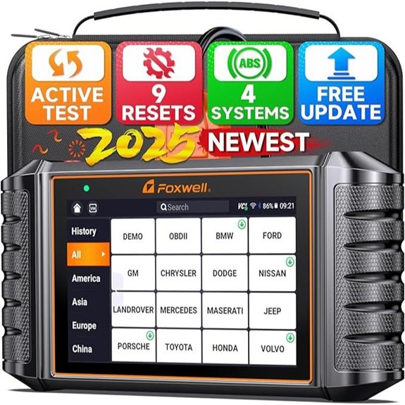 FOXWELL NT716 OBD2 Scanner with Service Resets