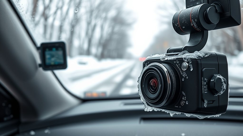 freezing causes dash cam malfunctions