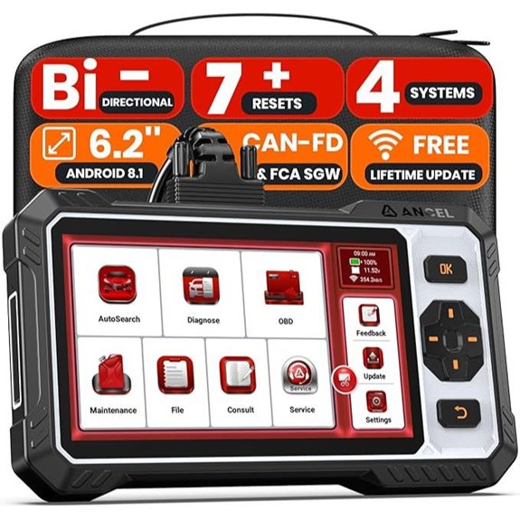 ANCEL FX6000 Elite OBD2 Scanner with Active Test
