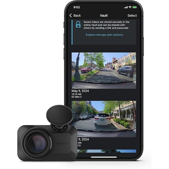 Garmin Dash Cam Mini 3 1080p with Voice Control