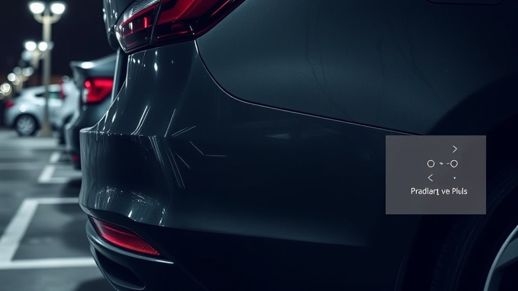 gathering parking damage evidence