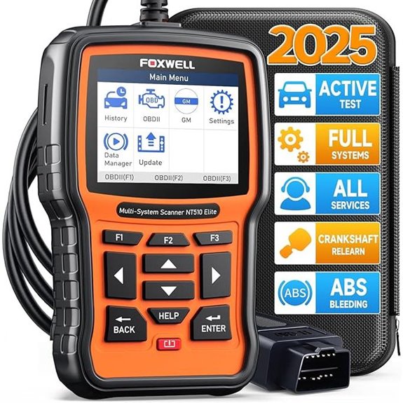 FOXWELL NT510 Elite GM OBD2 Diagnostic Scanner