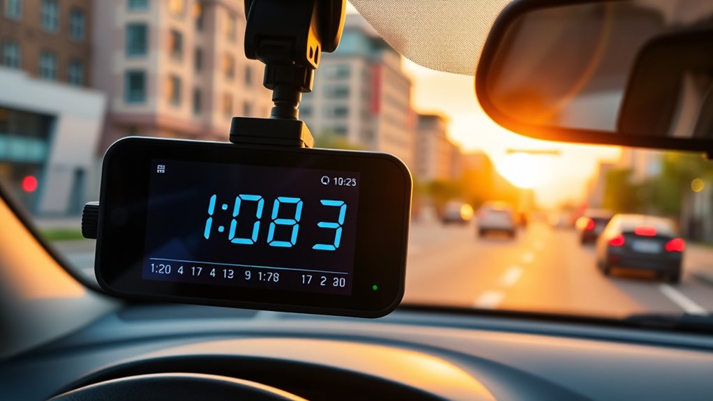 gps based automatic timestamp updating