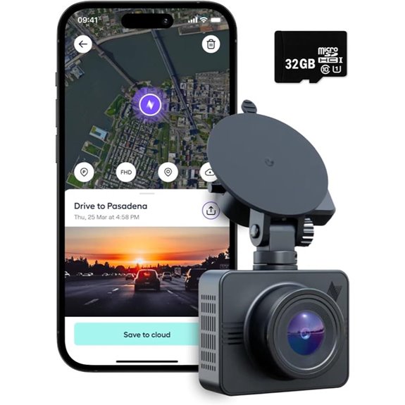 Nexar Beam GPS Dash Cam with Cloud Storage