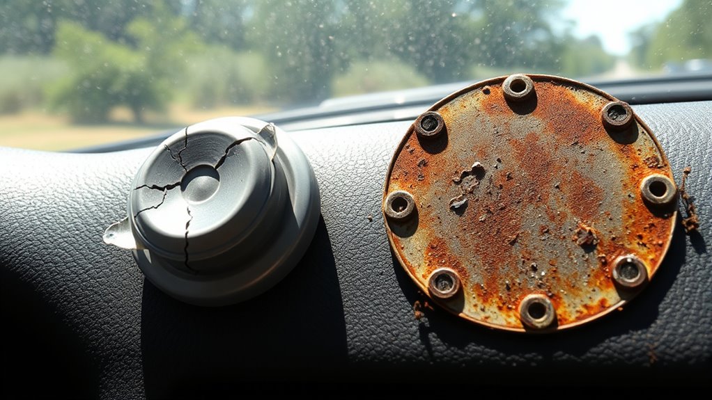 heat induced material fatigue