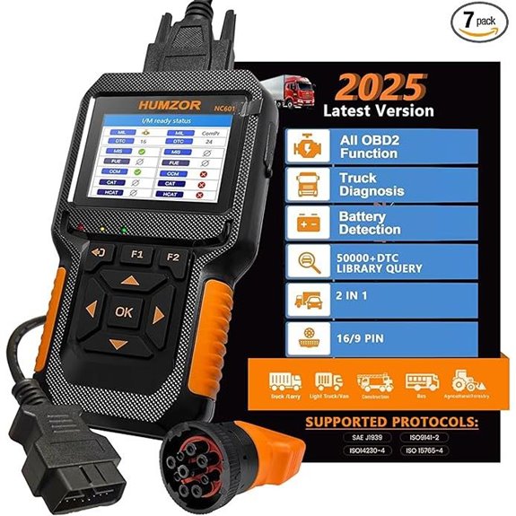 Heavy Duty Truck Diagnostic Scan Tool