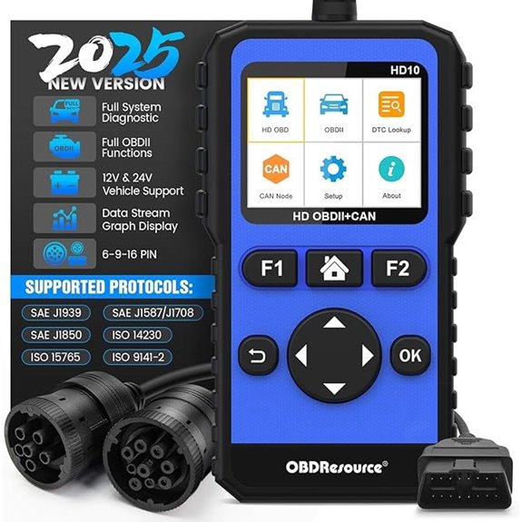Heavy Duty Truck & Car Diagnostic Scan Tool