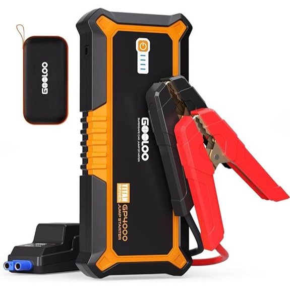 GOOLOO 4000A Car Jump Starter with USB Port