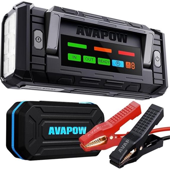 AVAPOW TJ68 10000A Jump Starter with PD Charging