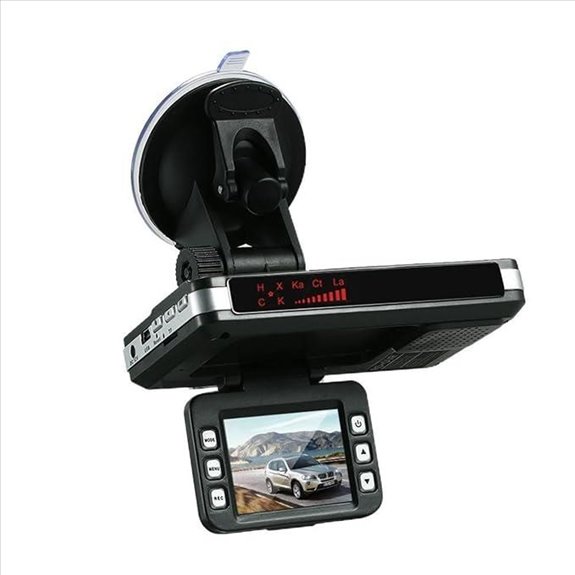 Radar Detector & Dash Cam with 1080P HD Video
