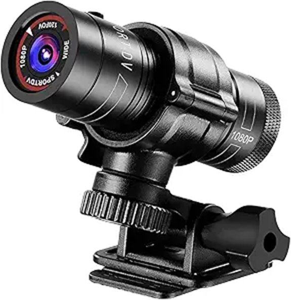 HD 1080P Motorcycle Helmet Camera with Wide Angle