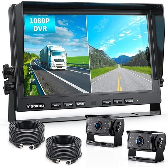 Fookoo Ⅱ HD Wired Backup Camera System Kit
