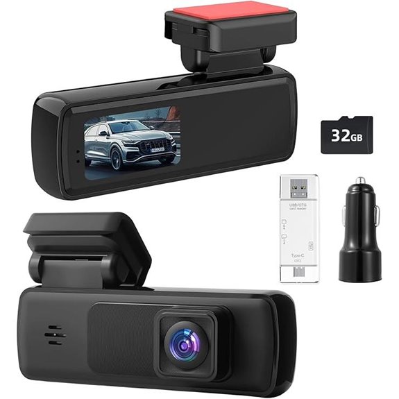 Premium 1080p Dash Cam with Night Vision