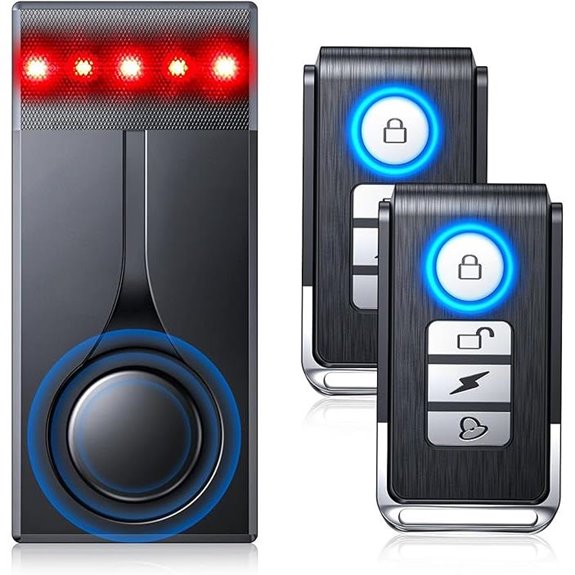 Wireless Car Alarm System with Vibration Sensor