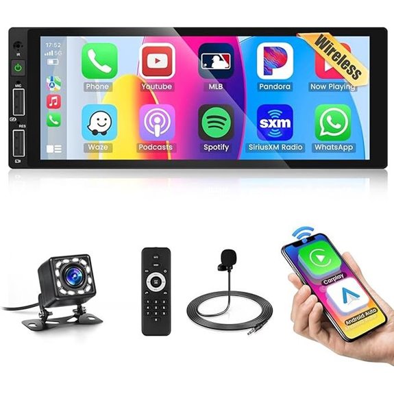 Hikity 6.9 Car Stereo with Apple CarPlay