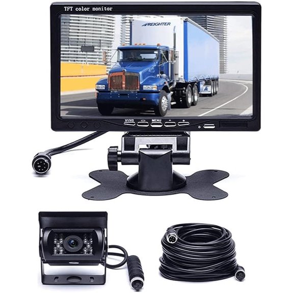 Hikity 7 Backup Camera Kit with Monitor and Night Vision