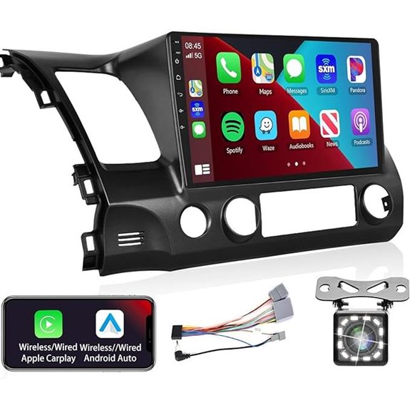 Podofo Honda Civic 2006-2011 Car Stereo with Touch Screen