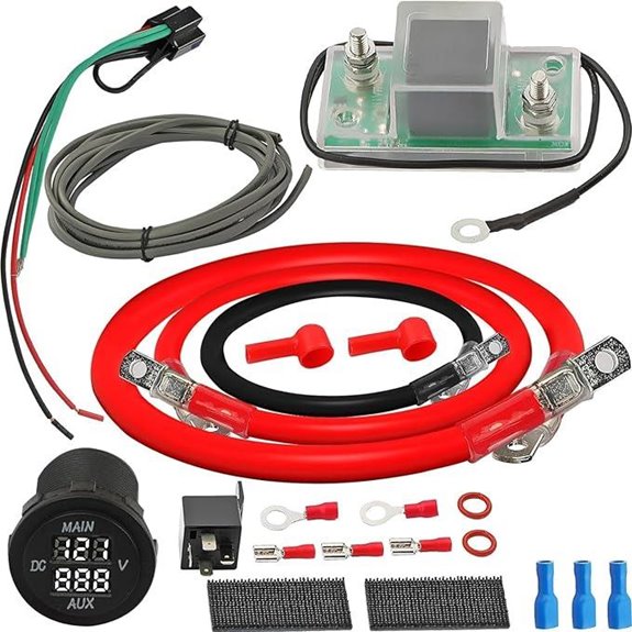 UTV Dual Battery Isolator Kit for Honda Pioneer