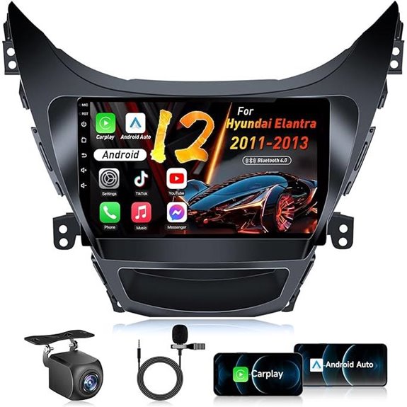 4Core 64G Car Stereo for Hyundai Elantra 2011-2013