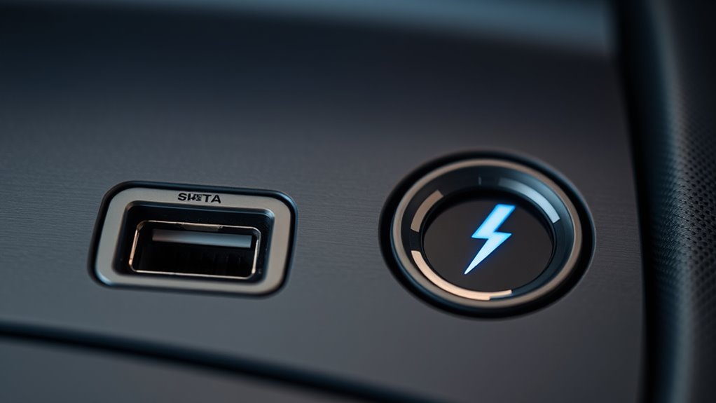 identify usb port icons