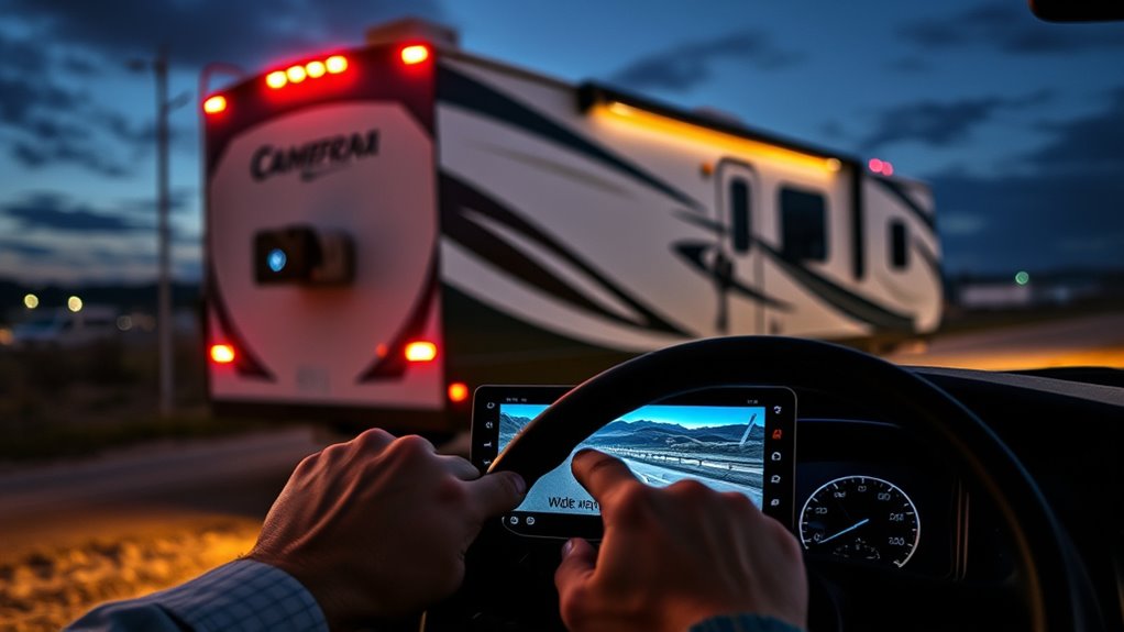 important fifth wheel backup features