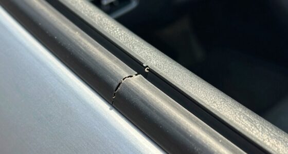 incorrect rubber seal installation