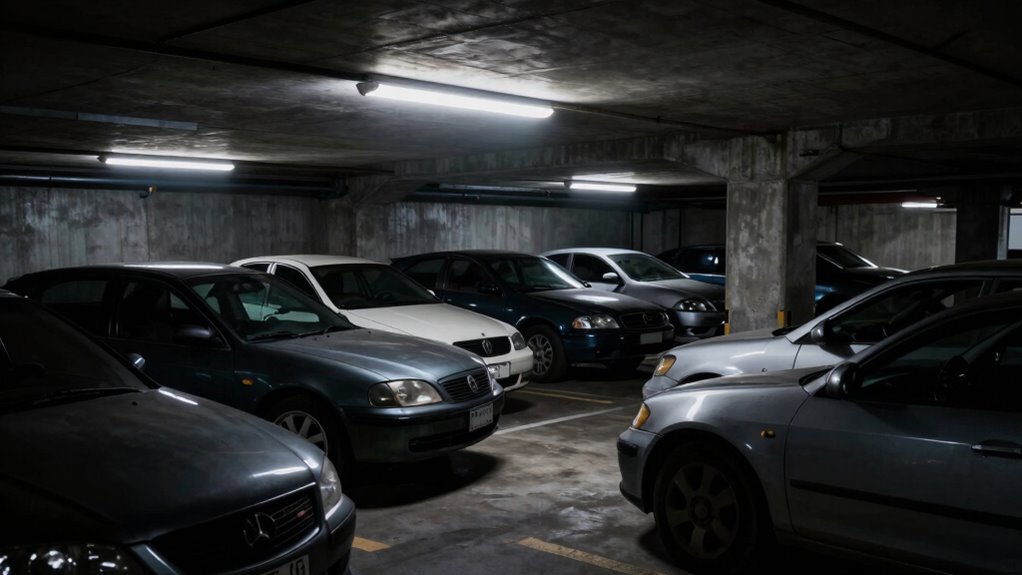 indoor parking camera challenges