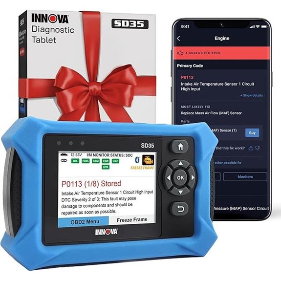 Innova SD35 OBD2 Scanner with Live Data