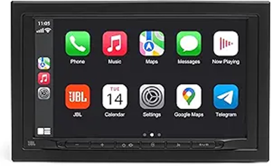 JBL Legend 700 Car Stereo with Touchscreen & Features