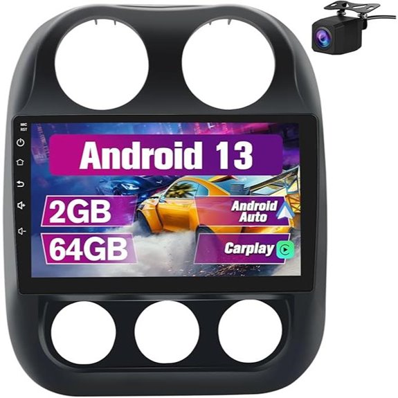 Android Car Stereo for Jeep Compass/Patriot (2010-2016)