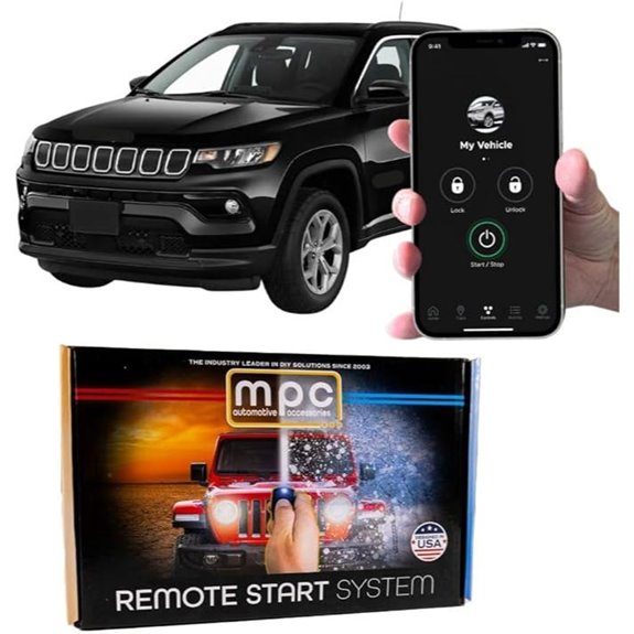 Jeep Compass MPC Remote Start Kit with Smartphone