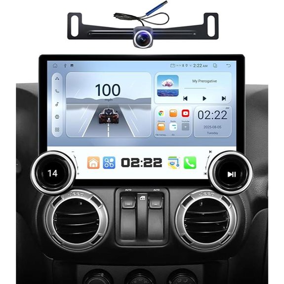 Car Radio GPS for Jeep Wrangler & Dodge Ram