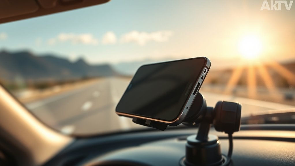 keep phone cool during trips