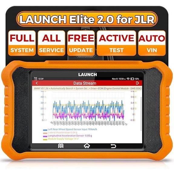 LAUNCH Creader Elite V2.0 OBD2 Scanner for Land Rover