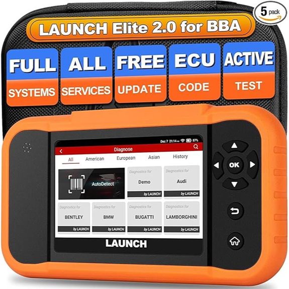 LAUNCH X431 Creader Elite 2.0 OBD2 Scanner