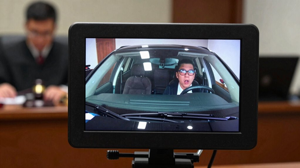 legal cases dash cam evidence