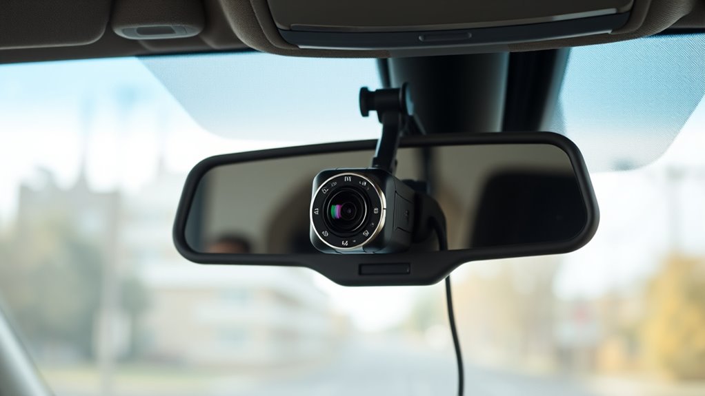legal dash cam placement