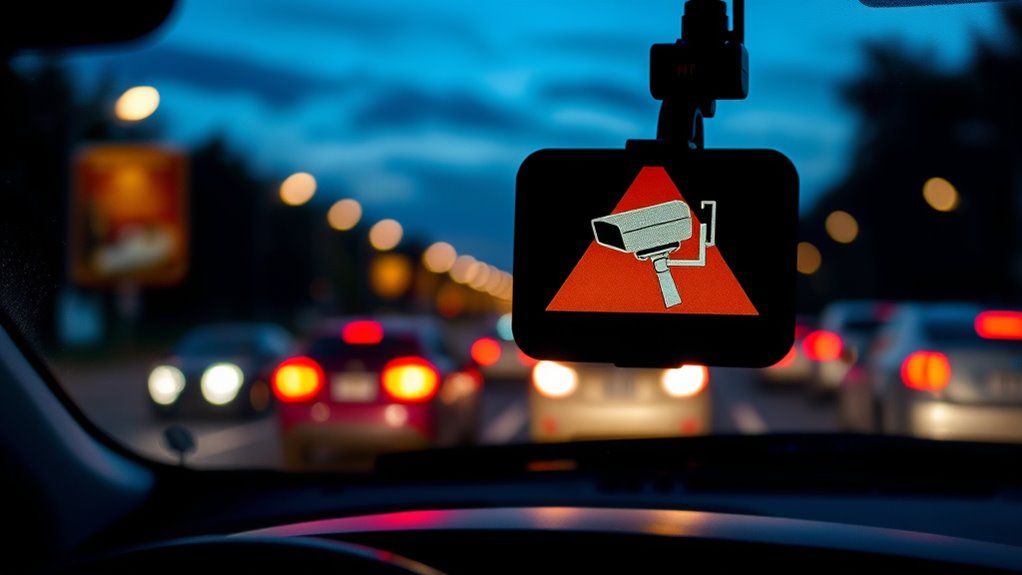 legal dash cam signage compliance