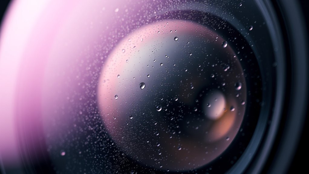 lens material surface condition