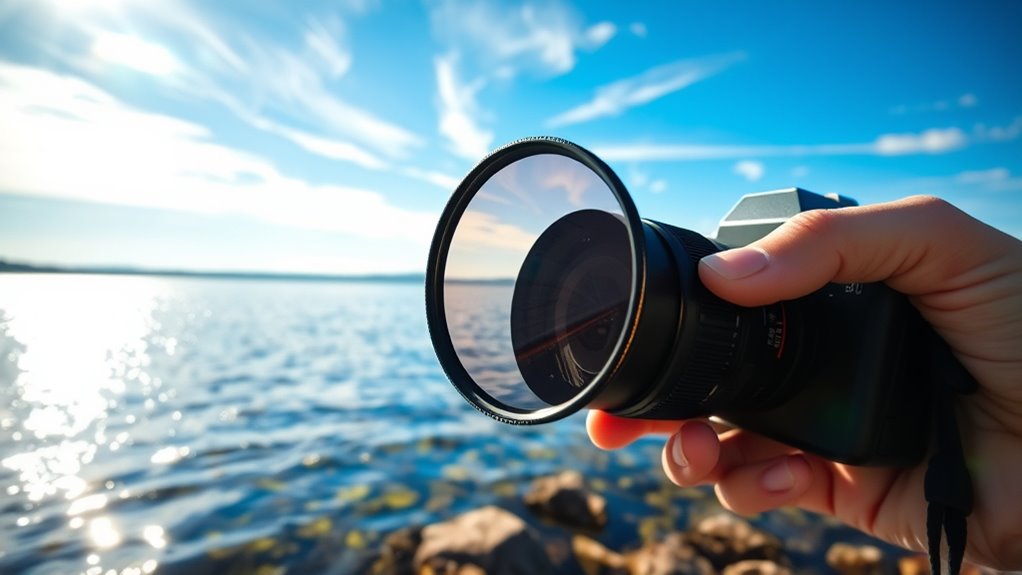 light scattering creates polarization