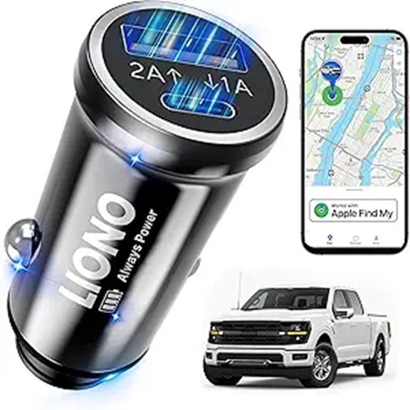 LIONO Vehicle GPS Tracker with Built-in Battery