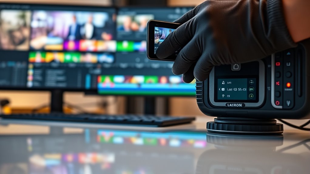 lock clips to maintain consistency