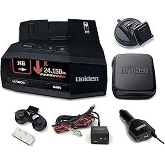 Uniden R8W Long Range Laser/Radar Detector Kit