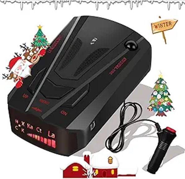 Radar Detector with Mute & Long Range Tracking