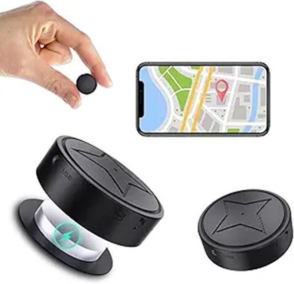 Magnetic Vehicle GPS Tracker with Free App