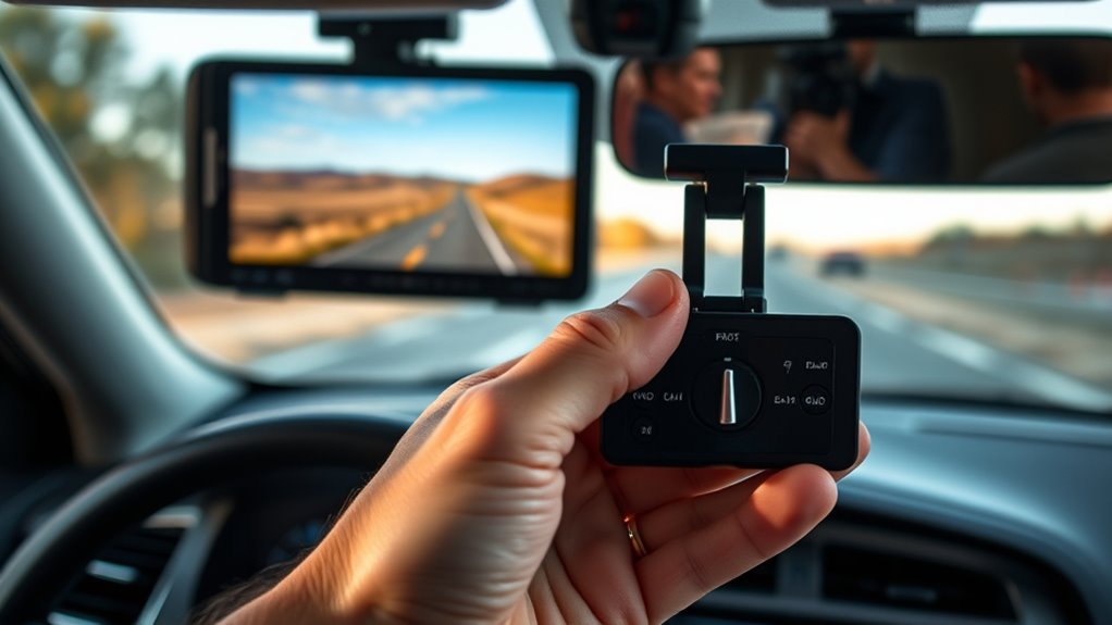 manual mounting adjustments for leveling