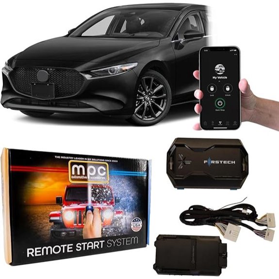 Mazda 3 Remote Start Kit with Phone App