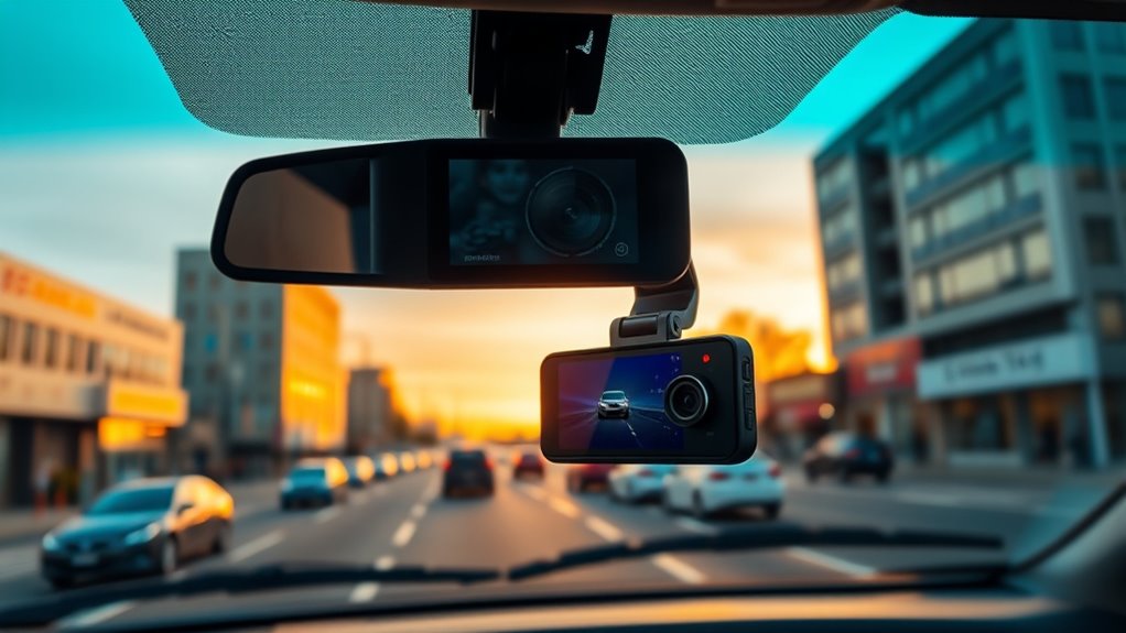 medical courier dash cam features